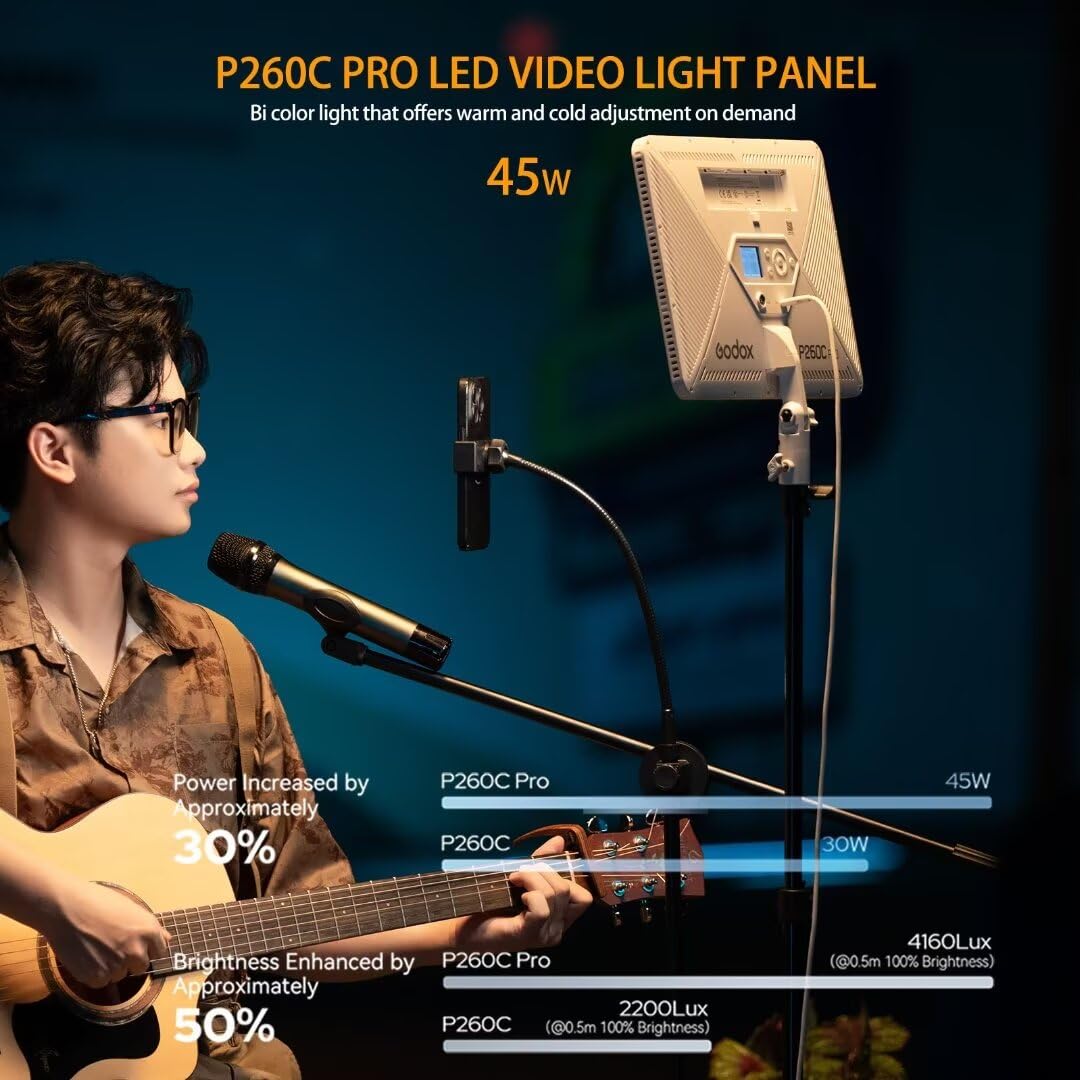 Godox P260C Pro Panel Lampu Vi - Photography Lighting Godox ulasan dan harga