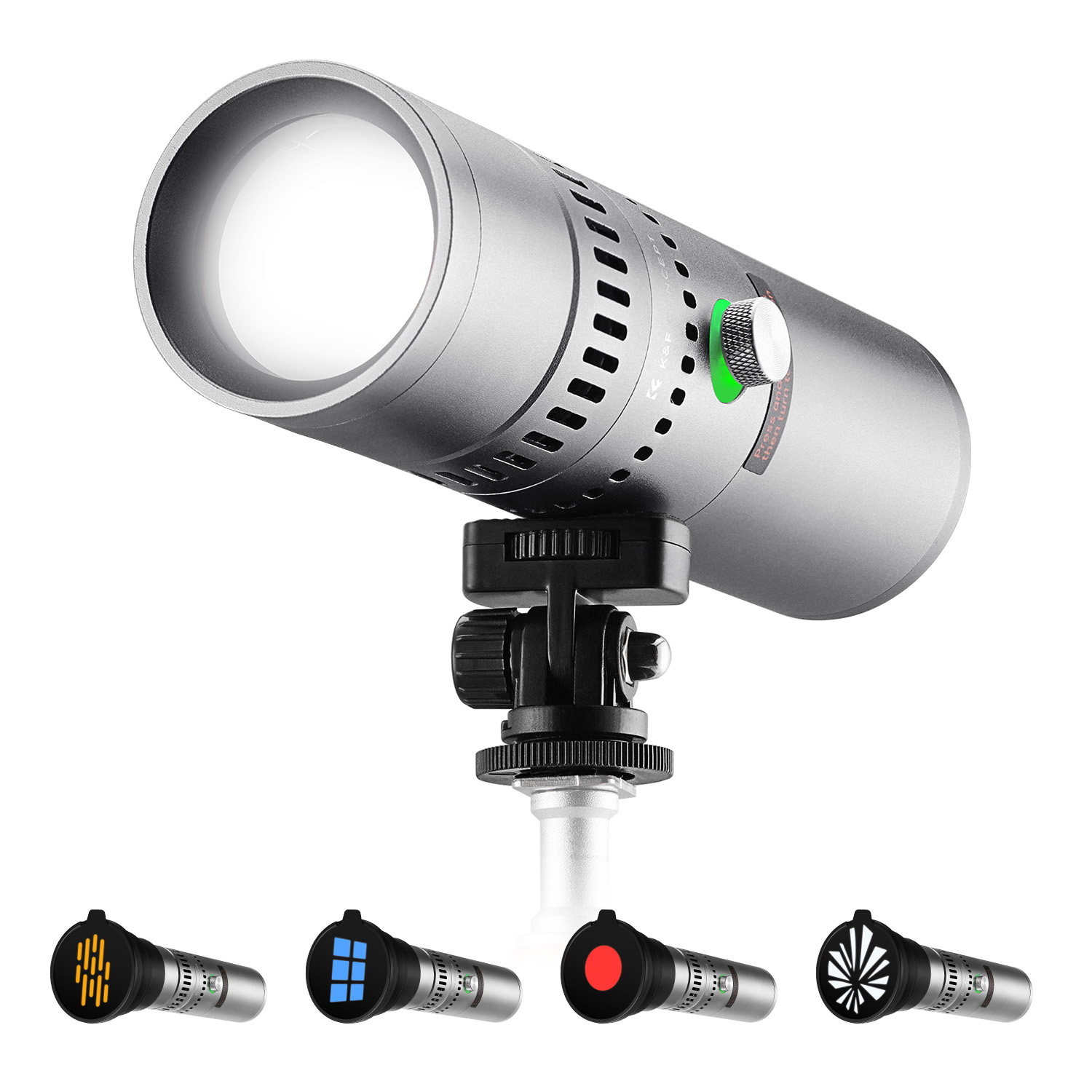K&F CONCEPT SP25C Lampu Video  - Torjim Rgb Photography Video Lighting ulasan dan harga