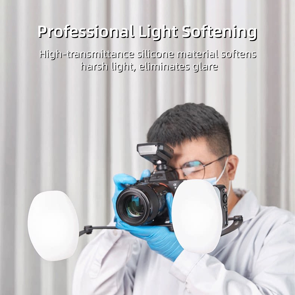 2pcs DIY Softbox Silikon untuk - Photography Lighting Godox ulasan dan harga