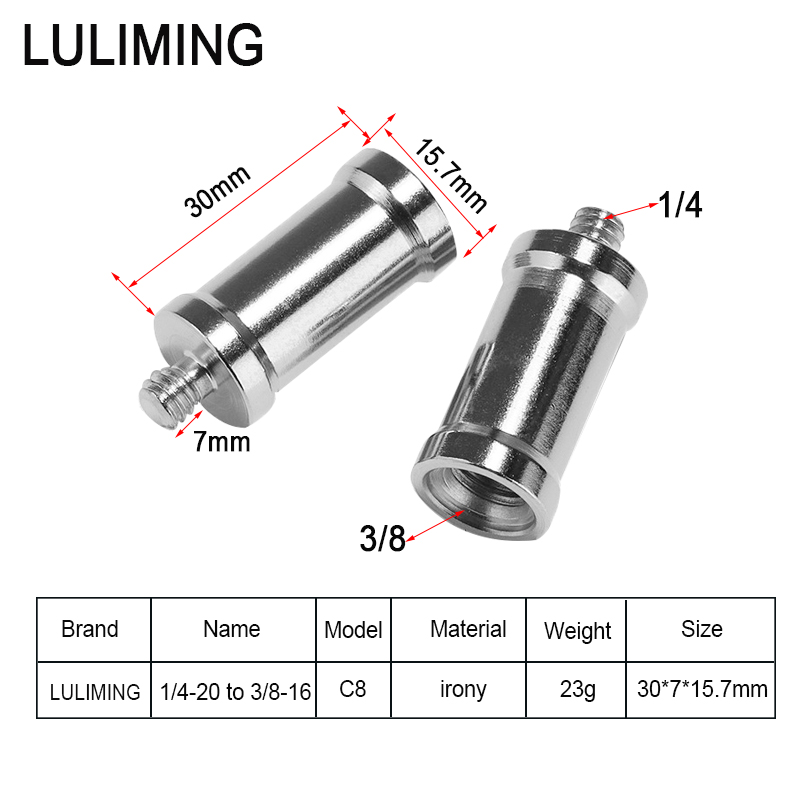 3/8 hingga 1/4 3/8 Inci Sekrup - Photography Lighting Reference ulasan dan harga
