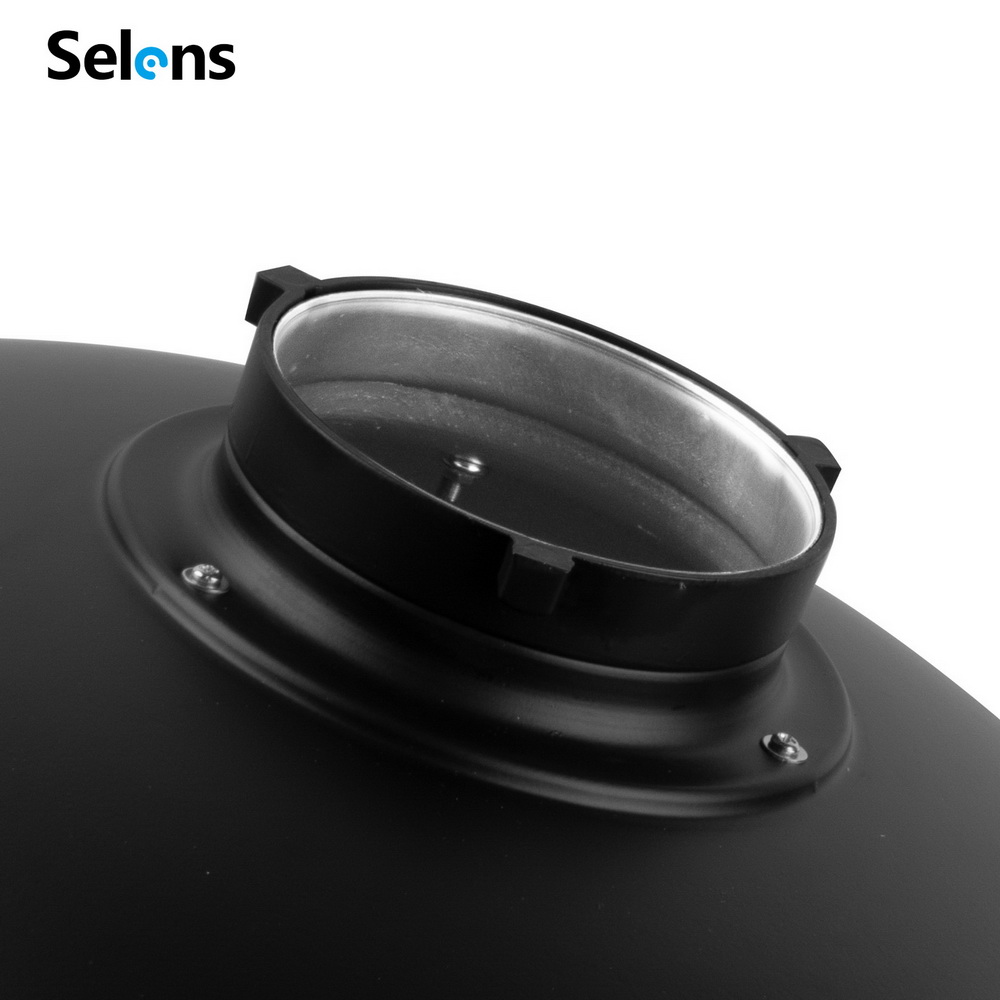 Selens Reflektor Hidangan Keca - Photography Lighting Grid ulasan dan harga
