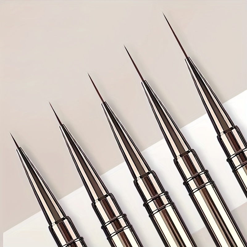 5 buah Kuas Liner seni kuku ku - Coloured Gel Set ulasan dan harga