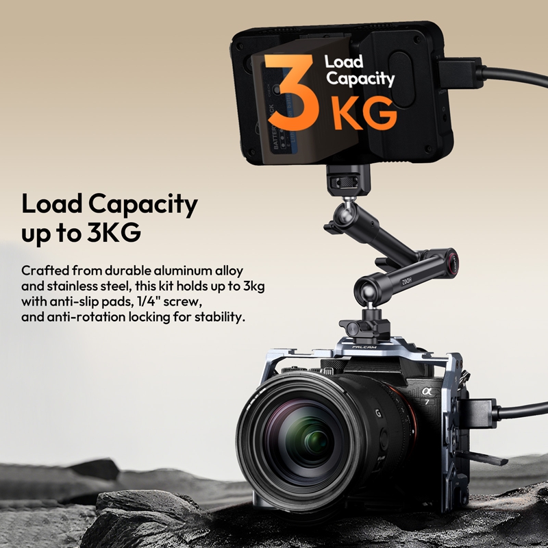 Ulanzi HD02 Magic Arm Kit 10-i - Photography Video Lighting Kit With Adjustable Tripod Stand ulasan dan harga