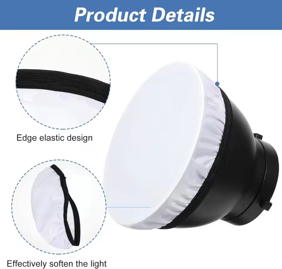 1/3/5/10 Buah Kain Diffuser Le - Photography Lighting Diffuser ulasan dan harga