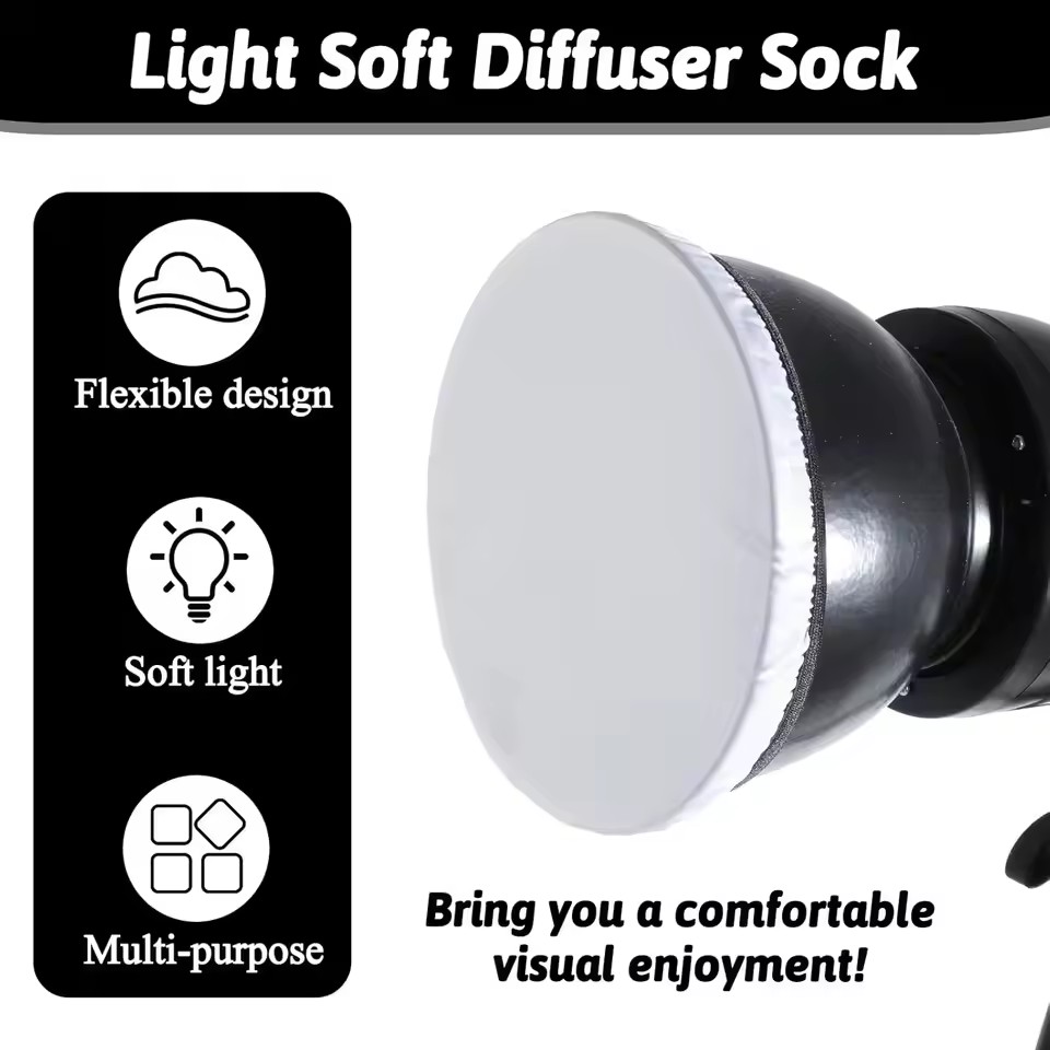 1/3/5/10 Buah Kain Diffuser Le - Photography Lighting Diffuser ulasan dan harga