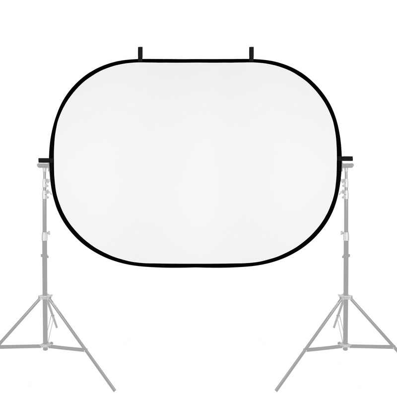 100X150CM Reflektor Oval Lipat - Photography Lighting Diffuser ulasan dan harga