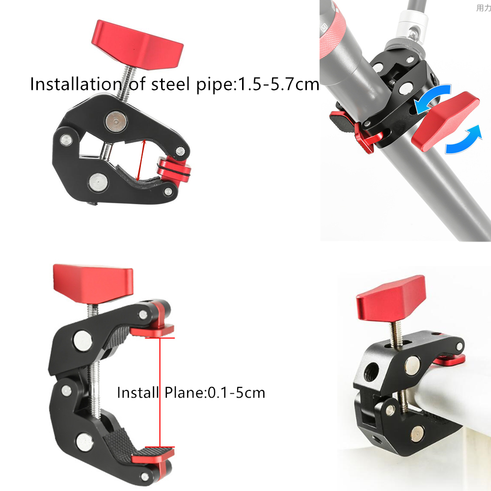 Penjepit Ajaib Artikulasi Gese - Photography Video Lighting Kit With Adjustable Tripod Stand ulasan dan harga