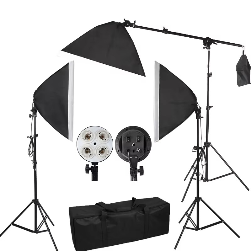 Kit Softbox 50x70cm dengan Sok - Photography Lighting Overhead ulasan dan harga