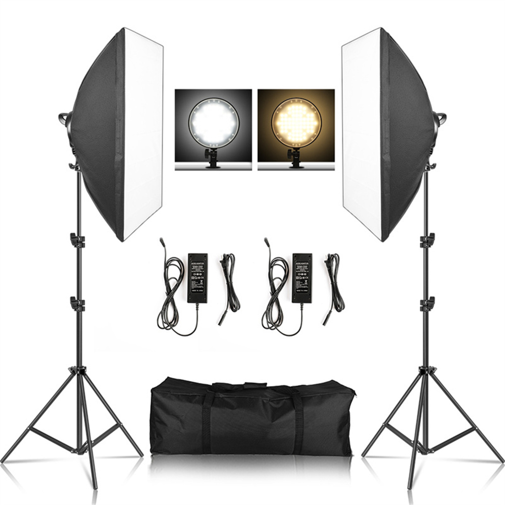 Softbox Kit Fotografi Cahaya F - Photography Lighting Case ulasan dan harga